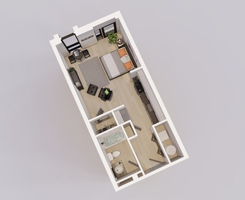 Unit C floor plan